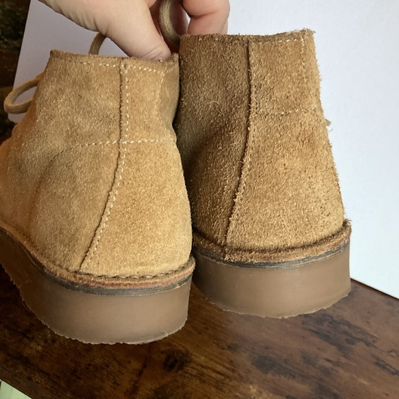LIKE NEW! American Eagle Outfiters Nubuck/Suede Leather Chukka Boots Women’s 8 - Picture 8 of 11